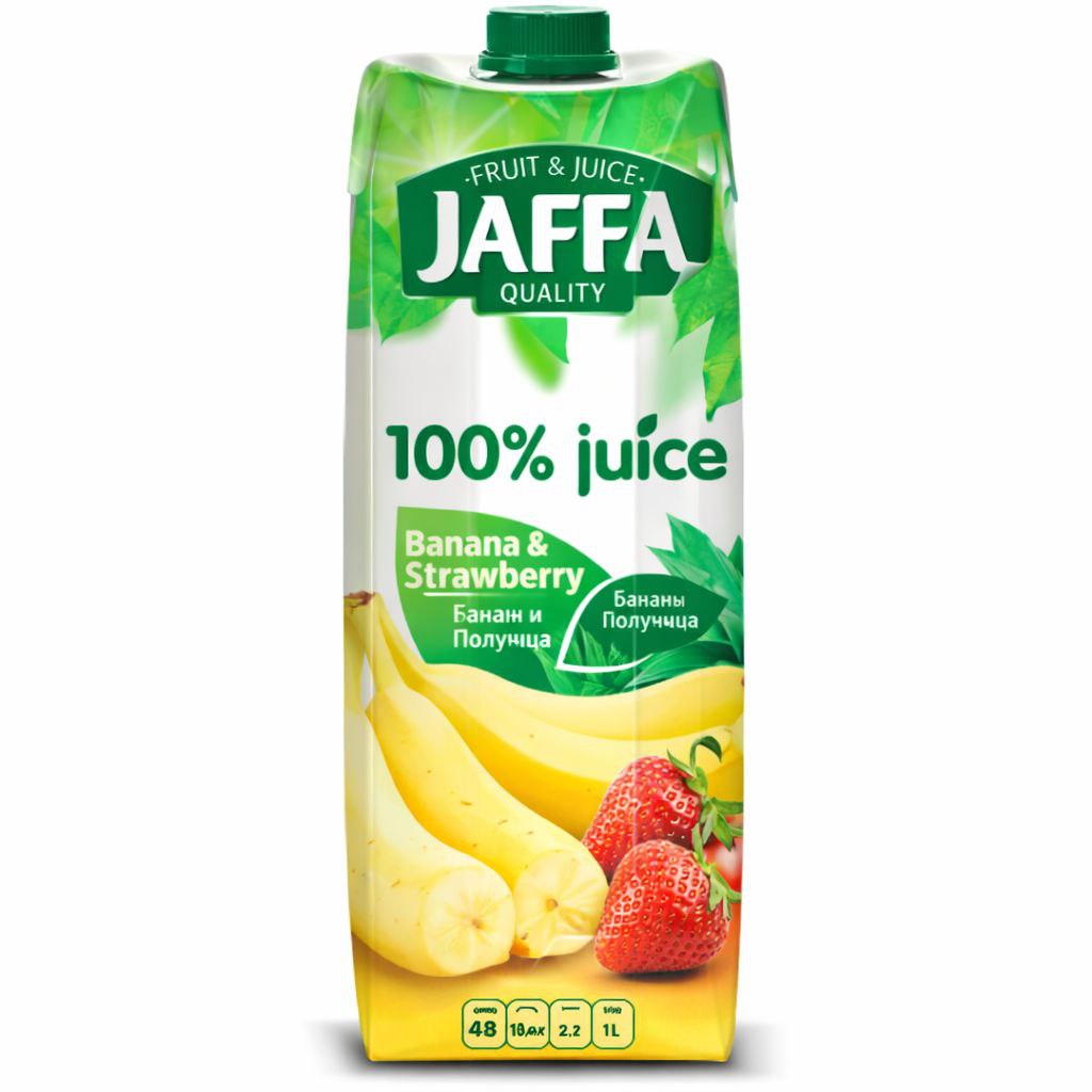 Сік Jaffa Банан-полуниця